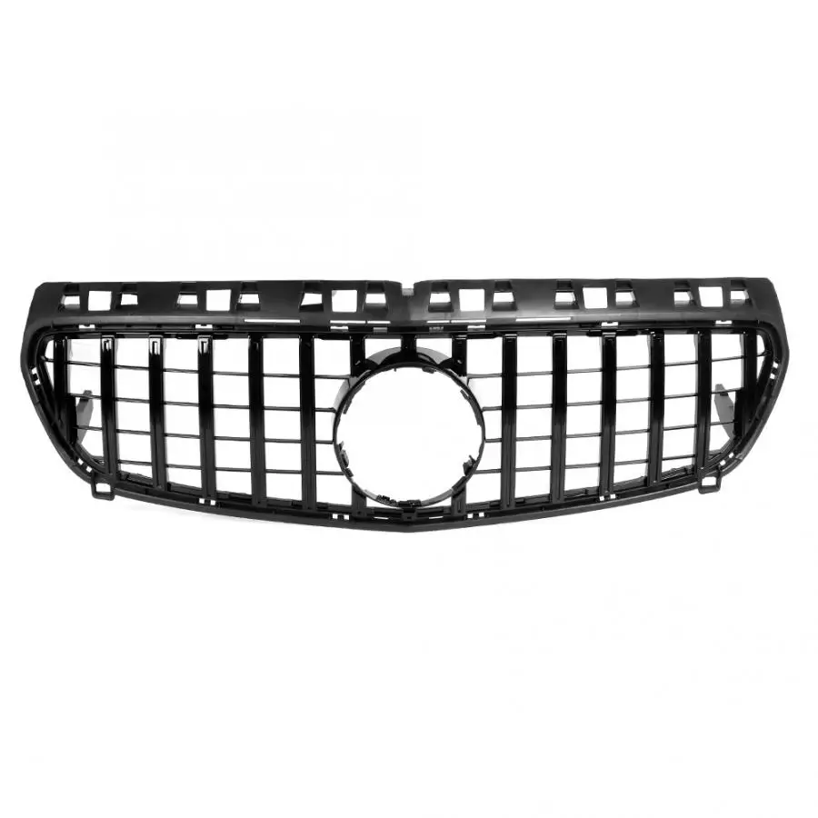Car GT Style ABS Front Hood Bumper Mesh Grill Grille Accessory Fits for Benz W176 2013 car accessories