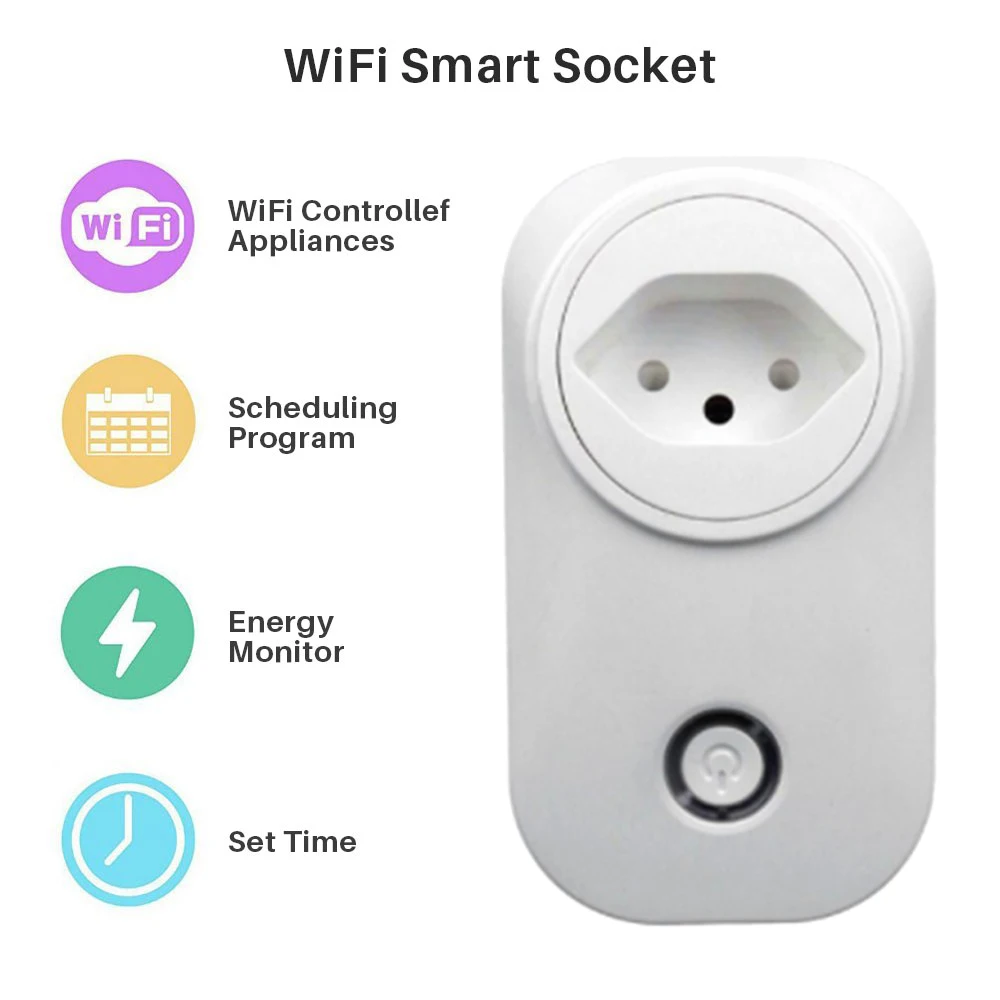 SmartLife Smart Plug, Wi-Fi, 2500 W