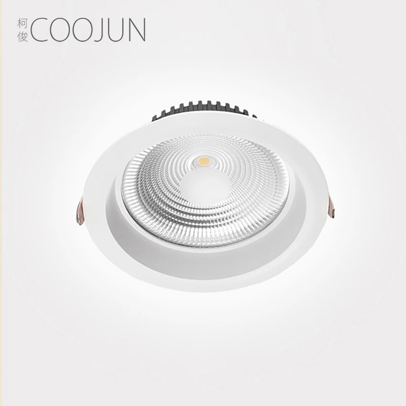 

COOJUN Indoor Lighting LED Downlight For Living room Bedroom Corridor Office 7W 12W 30W RA85 4000K 220V Dimmable Ceiling Lights