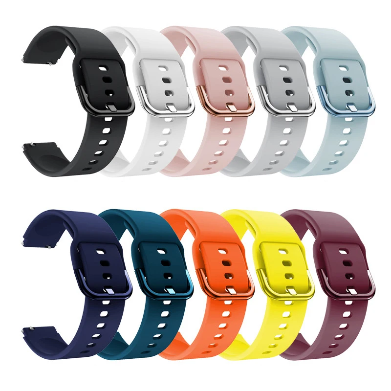 4S Tali Silikon Lunak 40Mm Gelang Jam 