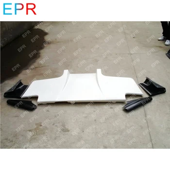 

For Nissan Skyline R32 GTR GTS TS Style Carbon Fiber Black Glossy Finished Rear Diffuser w/ Metal Fitting Accessories (3pcs)