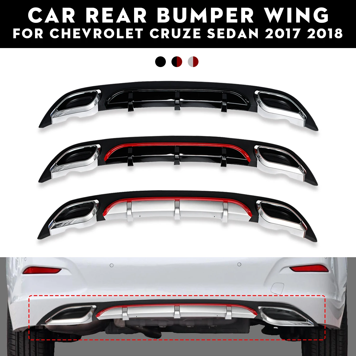 PU Trunk spoiler Avensis Sedan 2009-2011