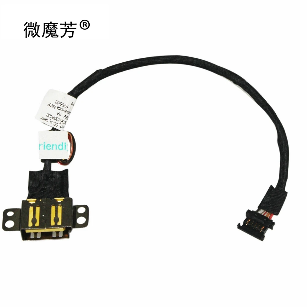 Laptop DC Power Jack Cable for lenovo YOGA 700-14ISK 80QD SERIES DC30100P400 Notebook Computer Connector | Компьютеры и офис