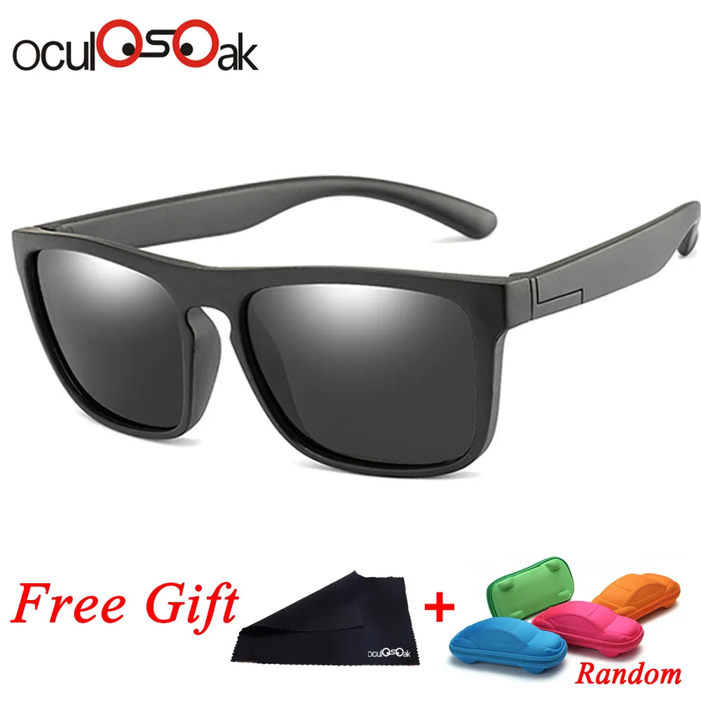 

Sunglasses Kids Girls Boys Polarized Children Sun Glasses PC UV Protection Eyeglasses Eyewear High Quality Fashion With box