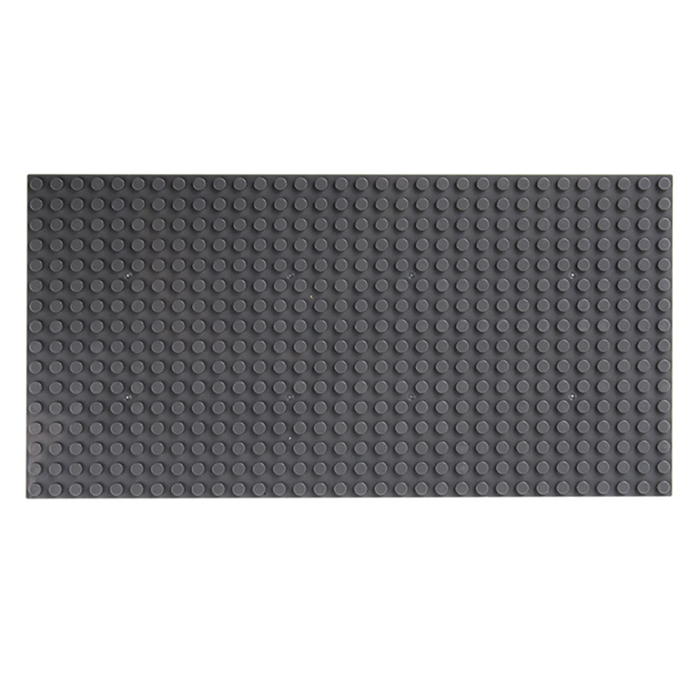 style 16x32 dark gra Горячая DIY опорная плита шпильки совместимые строительные блоки опорные пластины - Цвет: style 16x32 dark gra