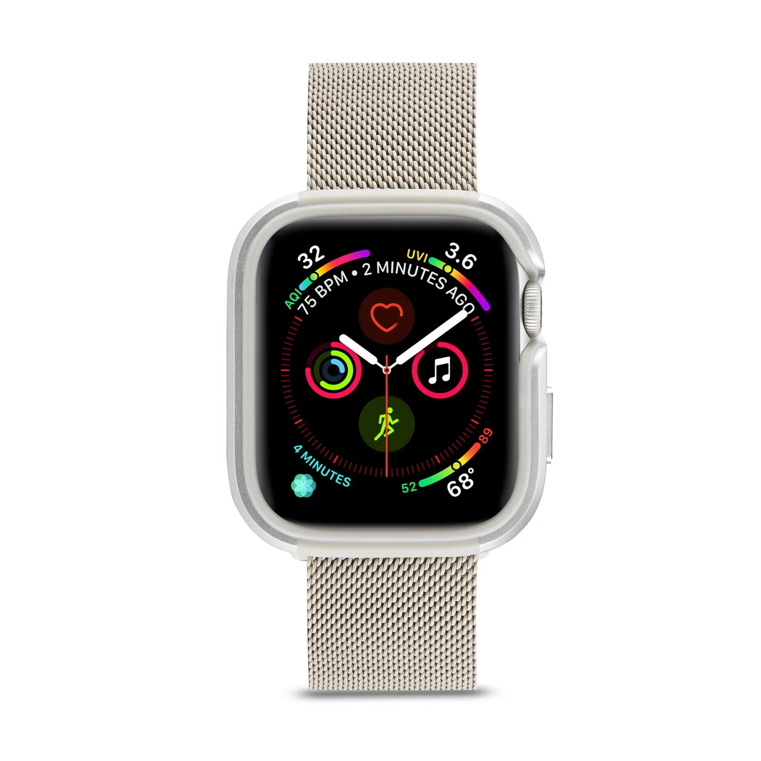 Тонкий чехол для часов Apple Watch, чехол 5 4, мягкий прозрачный ТПУ+ защита из сплава для iWatch series 4 5 44 мм 40 мм