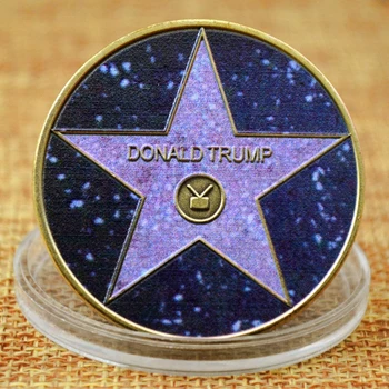 

Donald Trump Commemorative Coins Super Star Donald J. Trump Coins