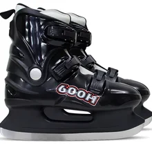 Зимние взрослые подростки PP профессиональные термальные теплые утолщенные коньки обувь хоккейные лезвия катание обучение новичков