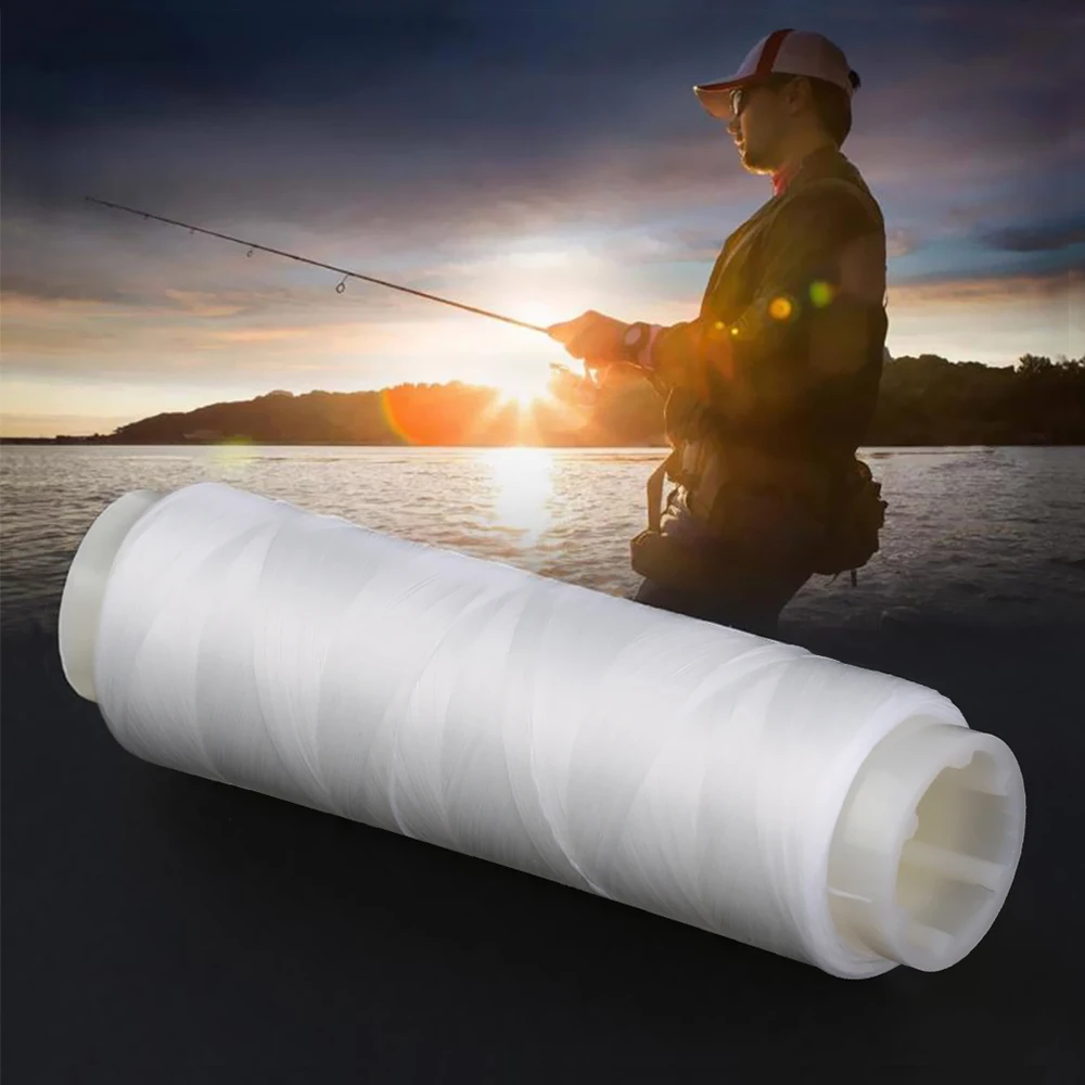 Angling Nylon Fishing Line Elastic Thread Spool Monofilament Polyester Bait 