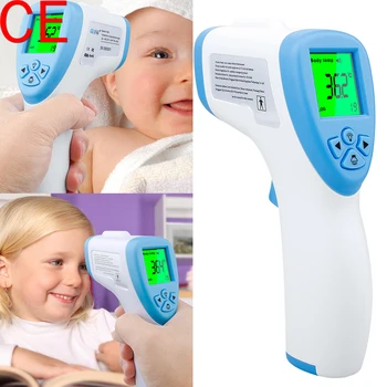 

Forehead Thermometer Portable Non-contact LCD Digital Display Infrared Body Thermometer Tools For Baby/Adult In Stock