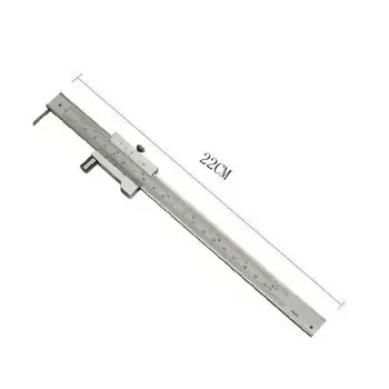 

Rust-proof 0-200mm/0.1mm Vernier Caliper W/ Carbide Scriber Parallel Gauge Measuring Tools