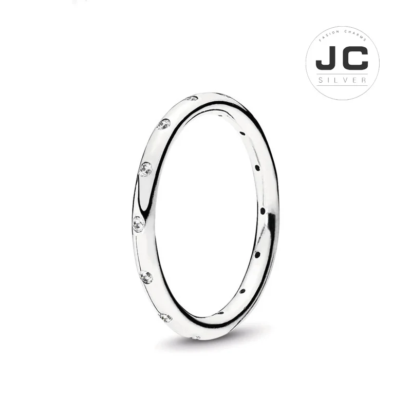 JC модное очаровательное 925 пробы Серебряное кольцо, оригинальное кольцо, кольца для мужчин и женщин, ювелирное изделие, подарок, простое яркое кольцо