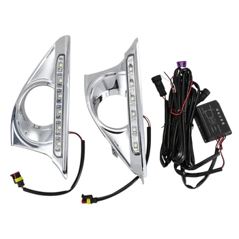 

Car Styling Led Drl for Toyota Camry 2012-2014 Daytime Running Lights Day Lamp with Turn Signal Dimmed Function Relay
