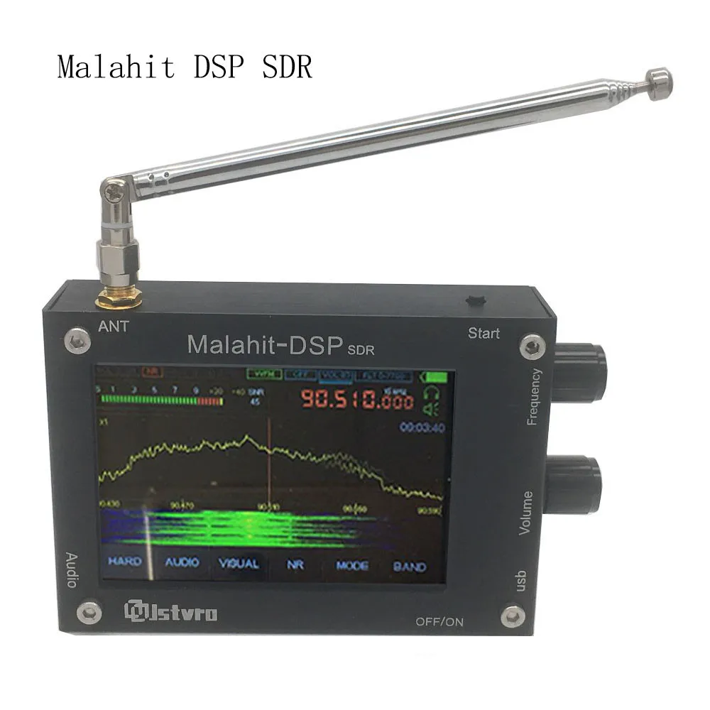 Новый 50 МГц 2 ГГц зарегистрированный Малахит DSP SDR ресивер Malahit коротковолновый