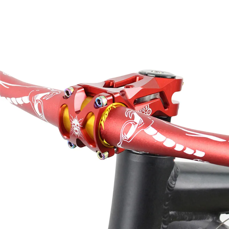 MTB Mountain Bicycle Rise Up Track Road Bike Clamp Stem Fit 31.8-35 Alloy Aluminum Handlebar Accessories | Спорт и развлечения