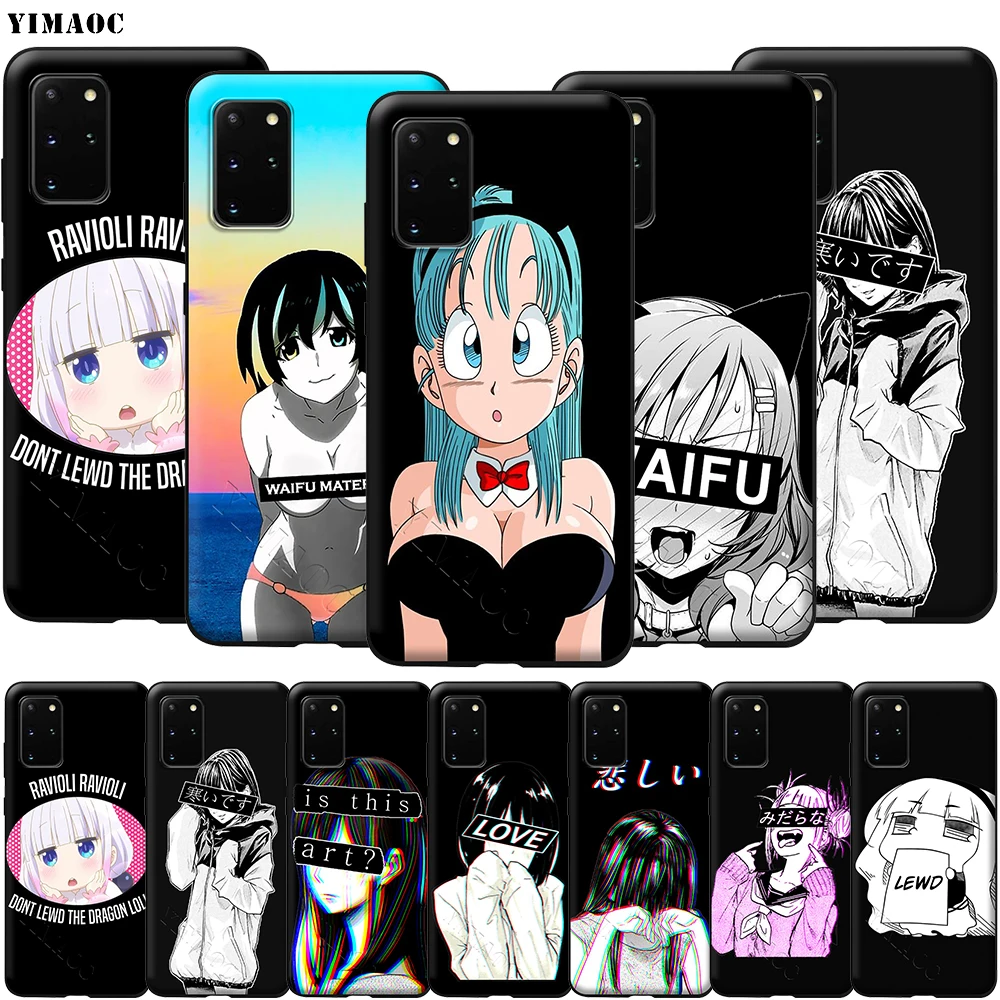 LEWD Sad японский аниме чехол для Samsung A10s A20s A30s A40s A50s A70s Note 10 20 Plus A2 J4 J6 J7 J8 A21s M11 M21 M31s M30s |