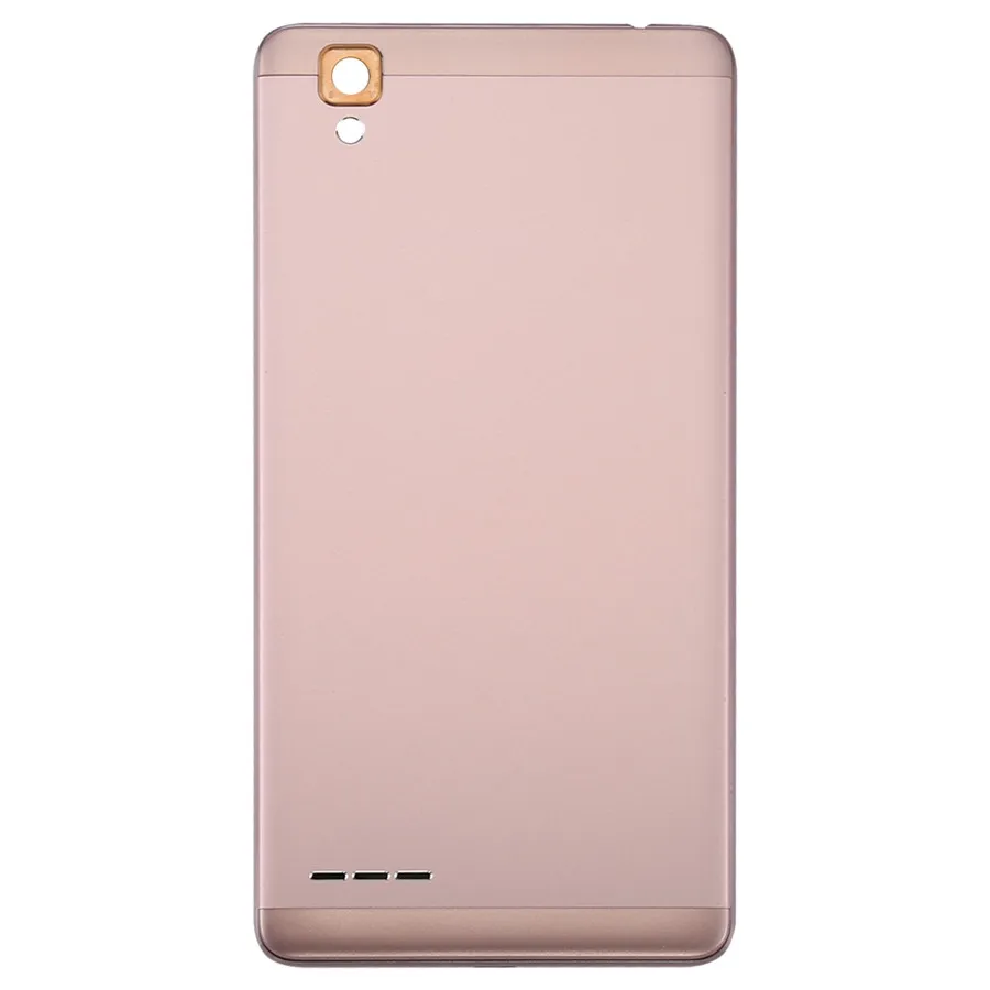 Розовое золото Для OPPO A35/F1 Крышка батарейного отсека для телефона задняя крышка Запасная часть - Цвет: Розовое золото