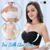Women's Ice Silk Air Bra Tank Top Short Vest Strapless Solid underwear Invisible Bra Wedding Party Sexy Bralette Brassiere ► Photo 3/6