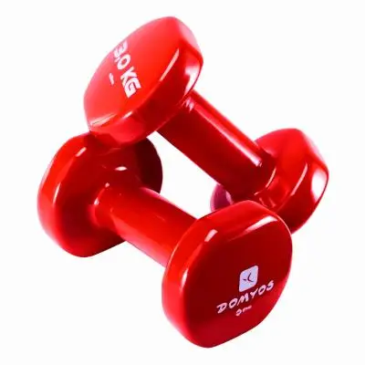 ГАНТЕЛИ ДЛЯ ПИЛАТЕСА И ТОНИФИКАЦИИ МЫЩЦ 2*3 КГ DOMYOS. Decathlon
