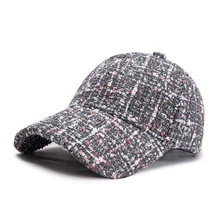Мужская и Женская шерстяная шапка для зимней клетчатой Ретро бейсболки s для спорта на открытом воздухе теплая утолщенная бейсбольная бейсболка для горного туризма шапки YI0