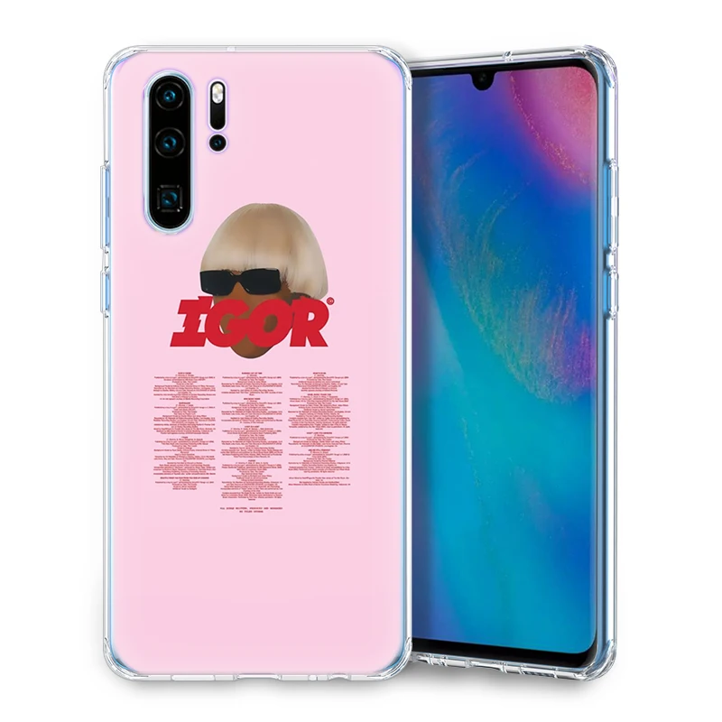 Силиконовый чехол для Huawei P30 P40 Pro + P20 Lite P10 P Smart Plus мягкий Тайлер творческий гольф