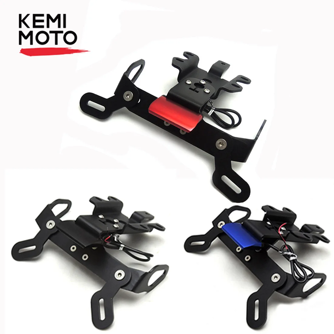 

Fender Eliminator Plate Bracket License Plate Holder LED Light For YAMAHA MT 07 MT07 FZ07 FZ-07 2014 2015 2016 2017 2018