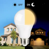 E27 B22 Dusk To Dawn Built-in Light Sensor LED Bulb 110V 220V 1