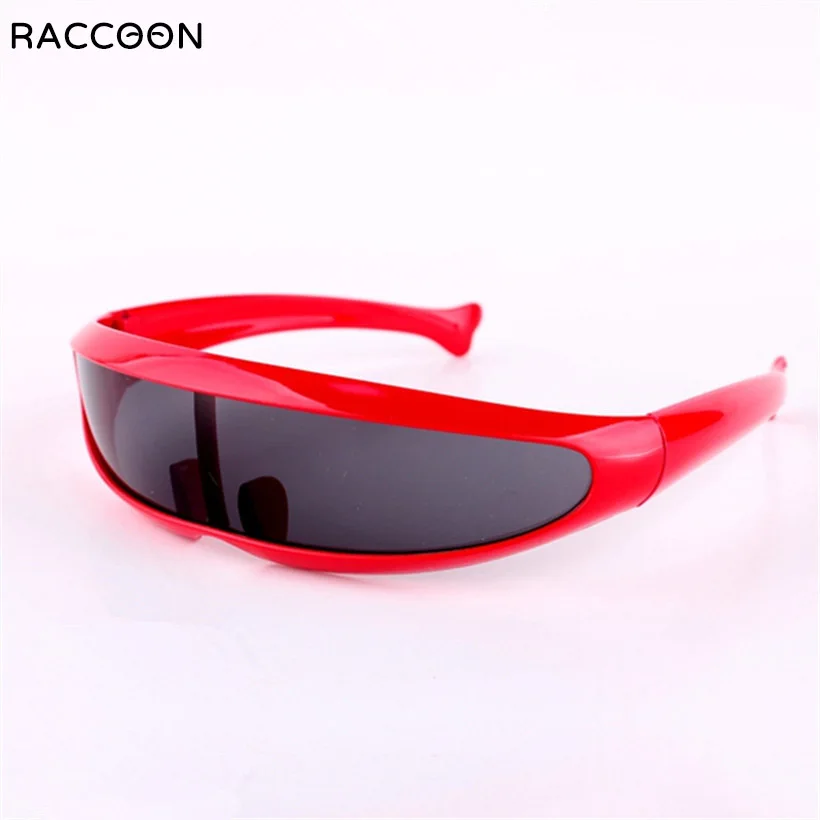 Lady Gaga-gafas de sol unisex con gradiente, lentes de sol masculinas Mercury, sin montura, láser, Robot Y2K - AliExpress Accesorios para la ropa