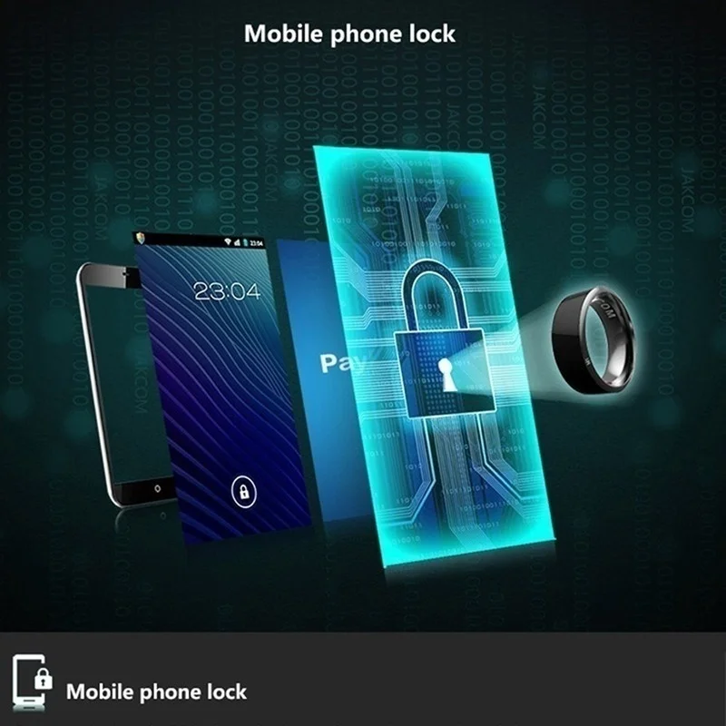 Новое смарт кольцо NFC цифровое на палец умное приспособление для подключения