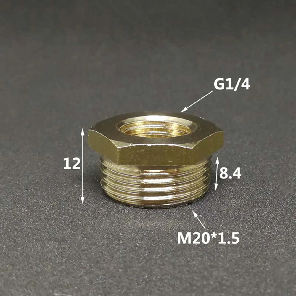 1 шт. медный M/F, M10* 1 M14* 1,5, M20* 1,5 1/" 1/4", 1/" 3/4" Мама-папа с резьбой Латунный переходник муфта латунный фитинг для труб