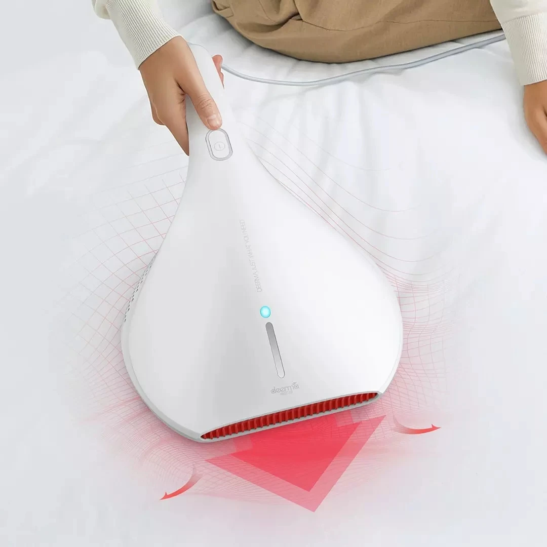 Xiaomi Deerma пылевых клещей пылесос Белый УФ стерилизация ручной пылесос 13000Pa умный дом матрас диван чистящие инструменты