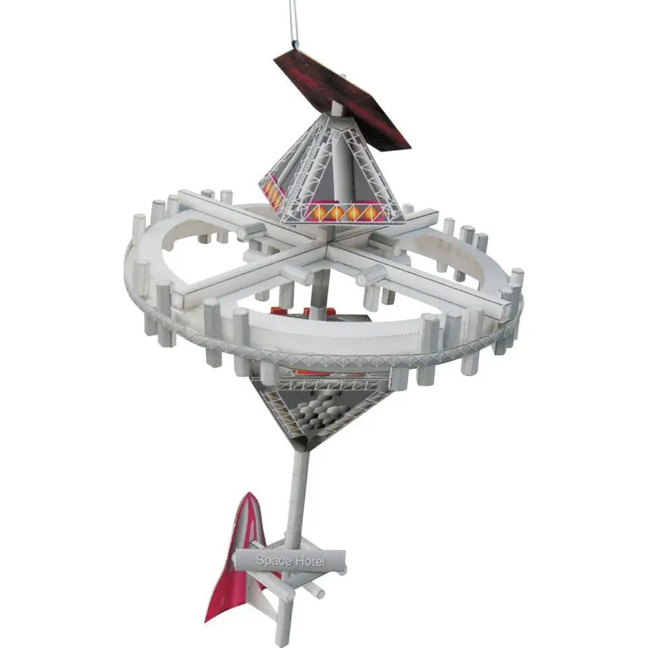 

Universe Hotel 3D Paper Model Students Hand-made DIY Paper Cutting Natural China Science Publishing & Media Ltd.(cspm)