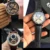 KINYUED Skeleton Watches Механические Автоматические Часы Мужские Tourbillon Sport Clock Casual Business Moon Наручные Часы Relojes Hombre