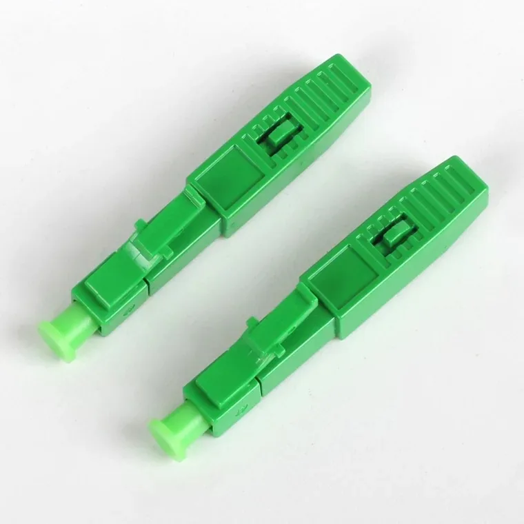 10PCS LC APC Fast Connector single mode fiber optic quick connector LC Embedded type FTTH Fiber 3