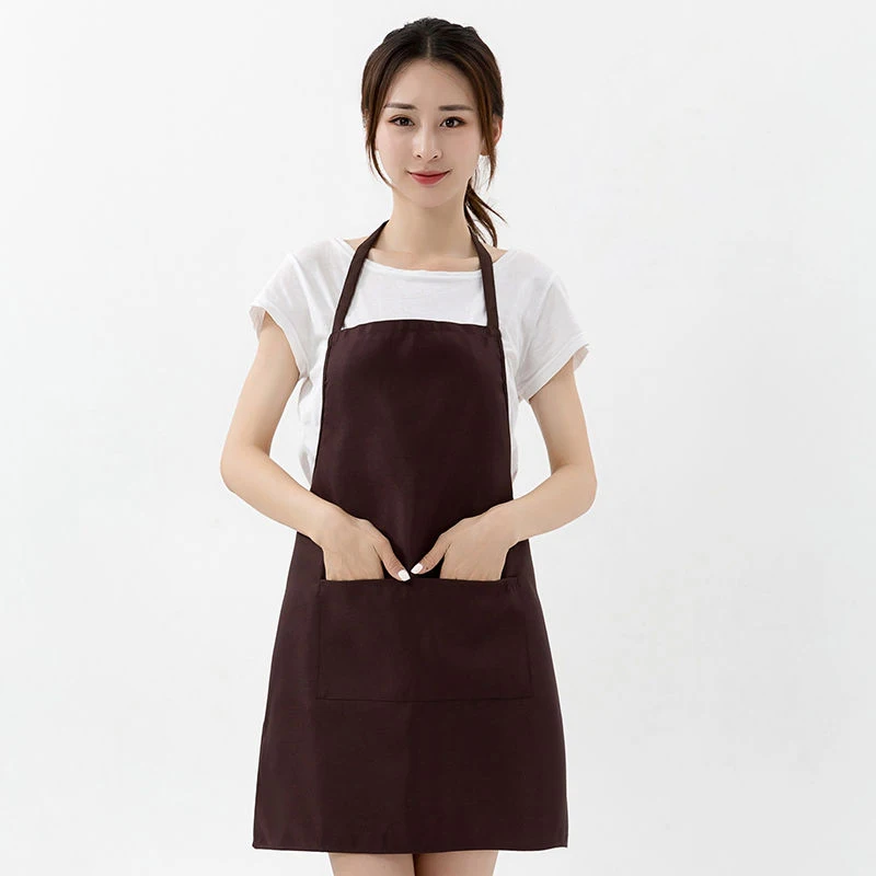Female Waitress Sleeveless Skirt Supermarket Apron Catering Staff Apron Beauty Salon Beautician Work Clothes Nail