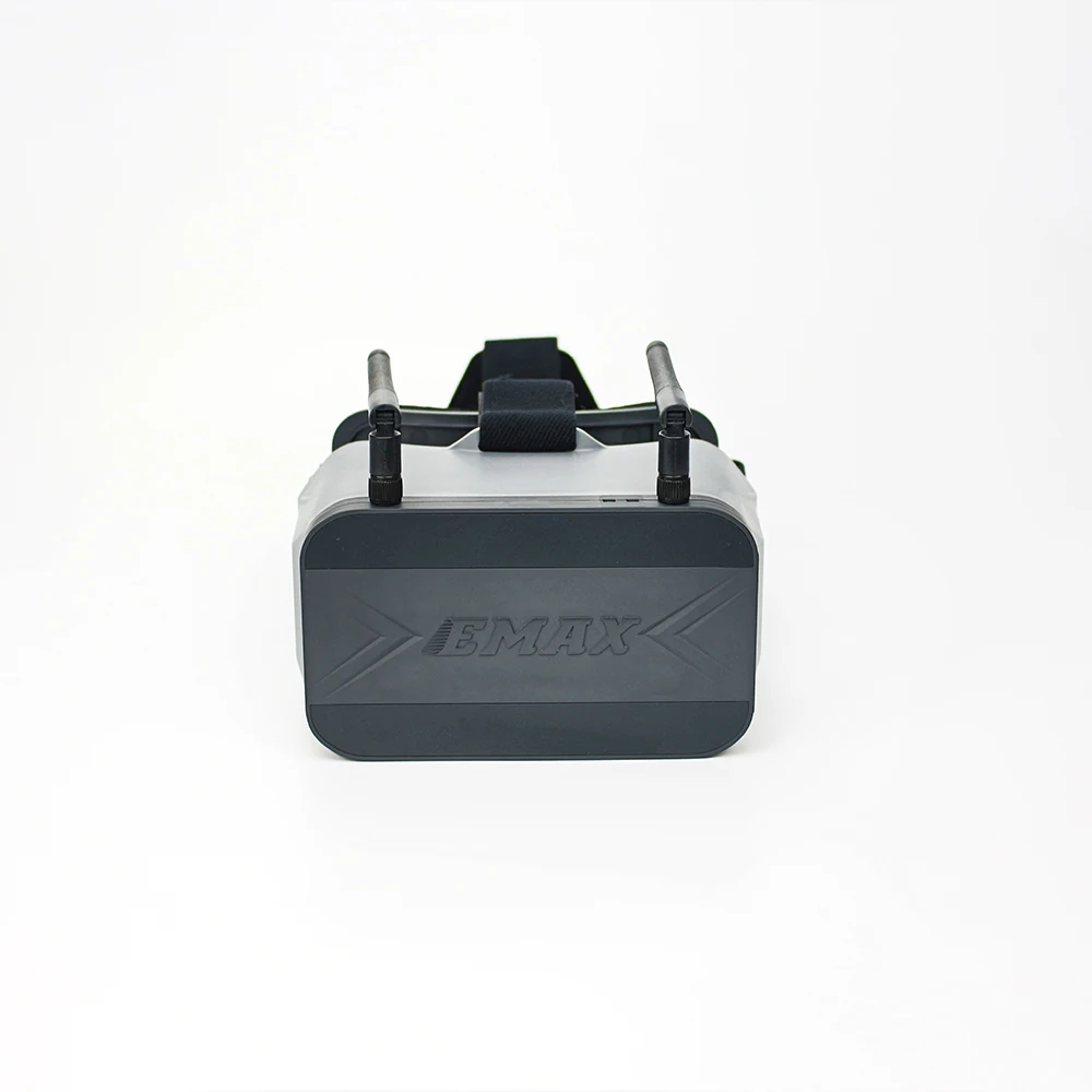 รูปสินค้า แว่นตา FPV โดรน 5.8G 4.3 นิ้ว เสาอากาศ 2 เสา สำหรับแข่งขัน