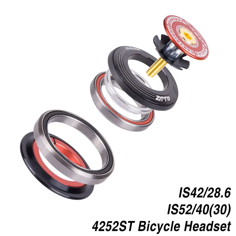 

Bike Bicycle headset Cover 42-52mm Front Fork Bearing MTB Mountain Accessories Aluminum alloy External