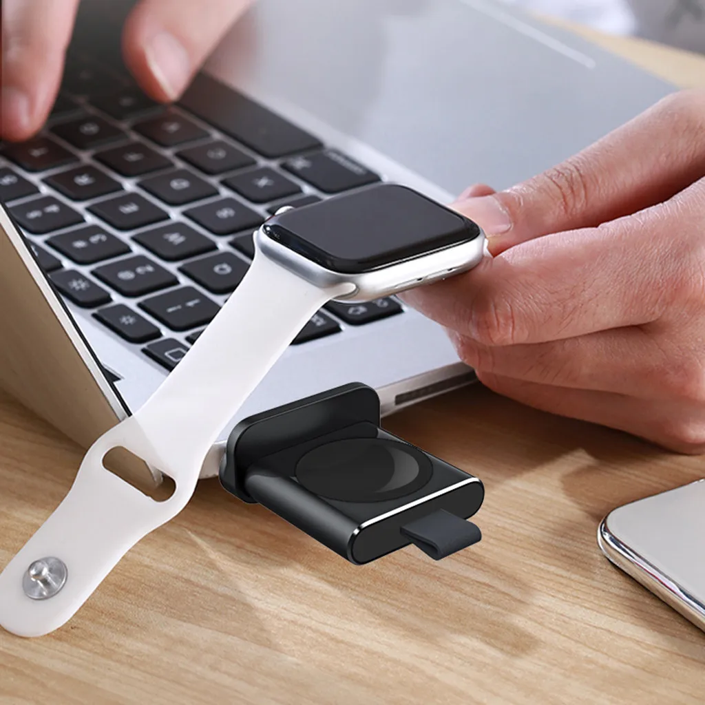 USB беспроводное зарядное мини-устройство Держатель для зарядки док-станция для часов серии 5/4/3/2/1
