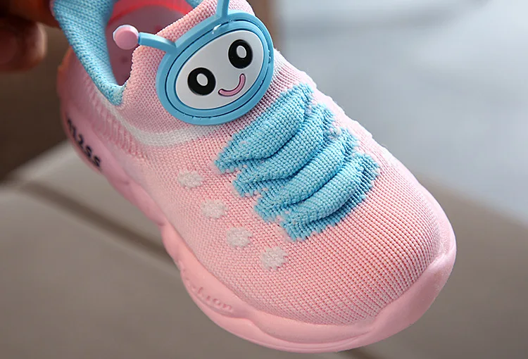 Baby Toddler Shoes 16-20 First Walking,girls Boys Caterpillar Casual Shoes Soft Bottom Comfortable Non-slip Sneakers Socks Shoes