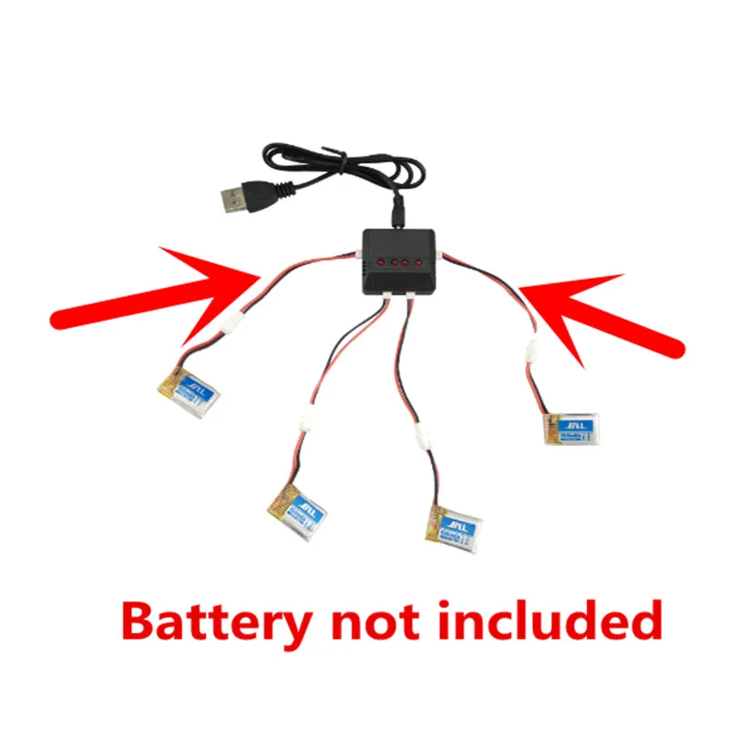 Lot de 5 câbles connecteurs PH2.0 pour batterie Lipo drone FPV micro