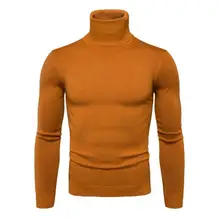 

Terrific Winter Sweater Elastic Soft Long Sleeve All Match Winter Sweater Male Sweater Men Sweater