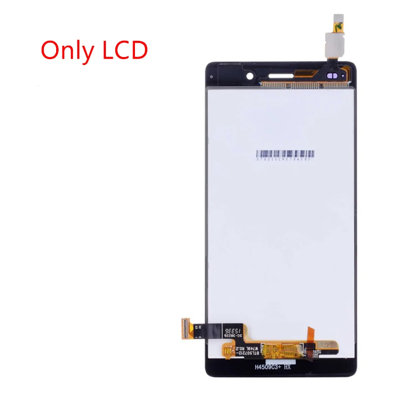 5," для huawei P8 Lite ALE-L04 ALE-L21 дисплей кодирующий преобразователь сенсорного экрана в сборе с рамкой для huawei P8 Lite ЖК средняя рамка