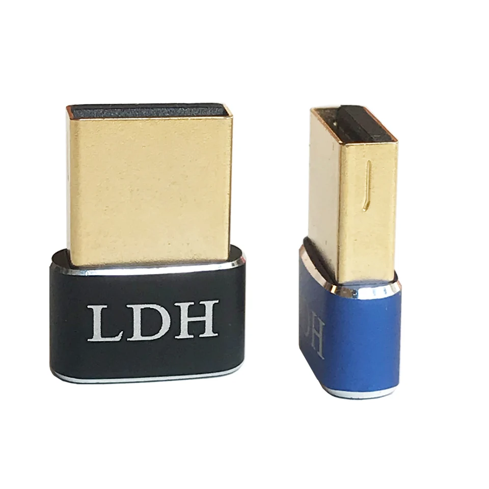 LDH USB-C type-C Женский к USB 3,0 type-A Мужской USB с золотым покрытием Тип C 3,1 Разъем конвертер PD адаптер для iPhone 11 pro max