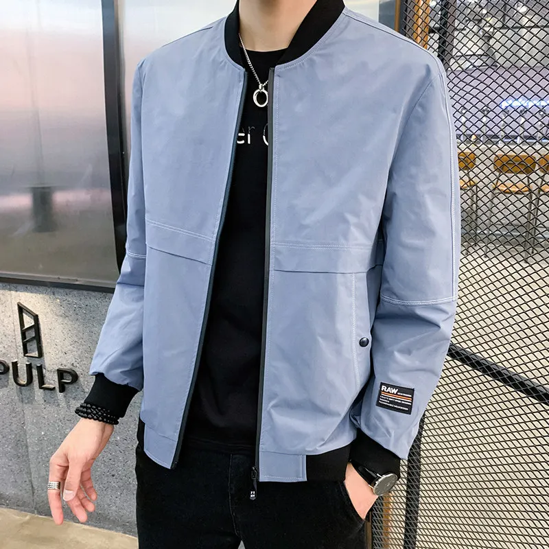 

Coat Men's Spring And Autumn 2020 New Style Korean-style Trend Workwear Baseball on Clothes Function Casual Versatile Jacket Fas