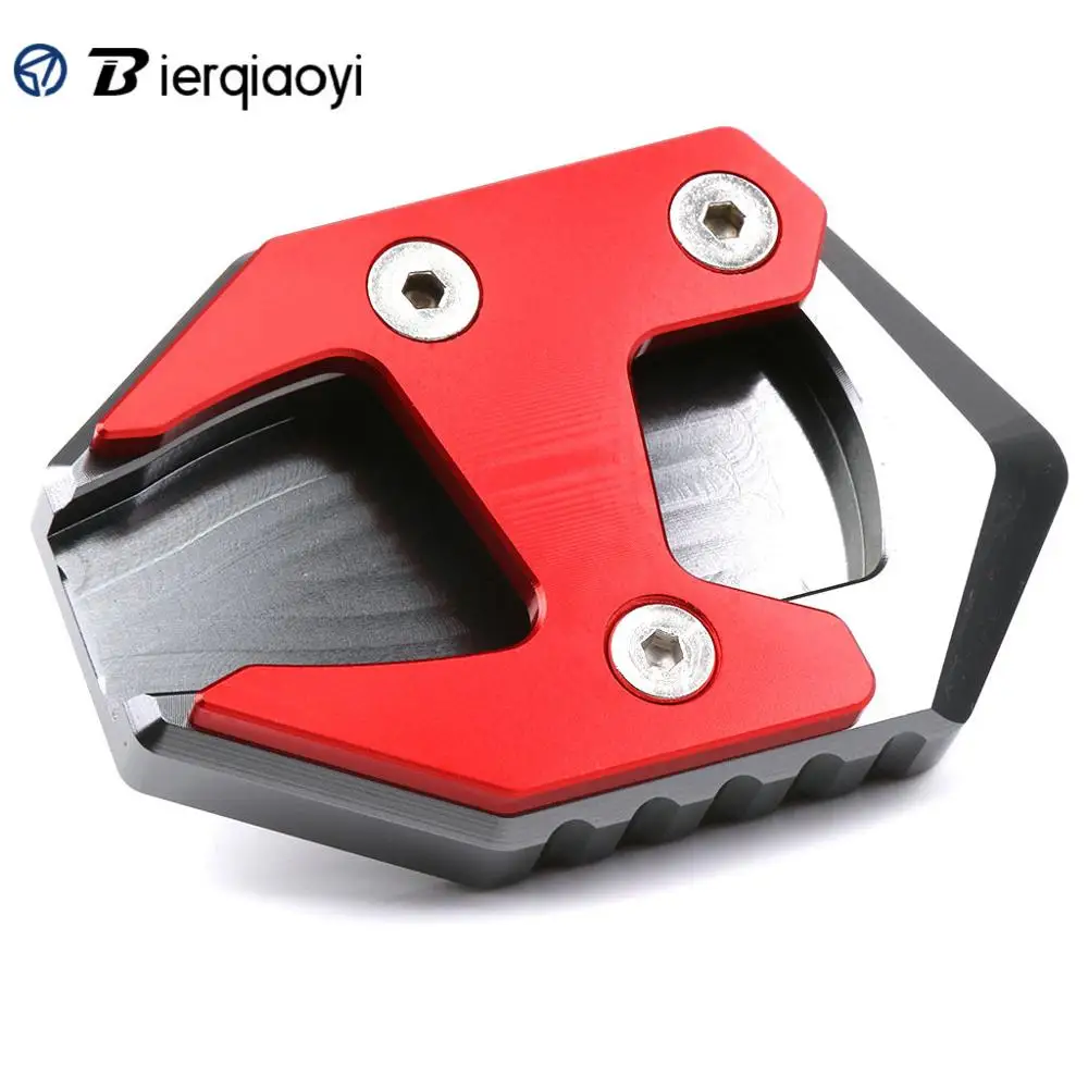Для Honda Click 125 125i 125/125i Мотоцикл CNC Kickstand Sidestand Удлиняющая площадка для увеличения