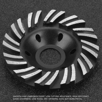 

Segmented Grinding Wheel For Concrete Marble Replacement Diamond Alloy