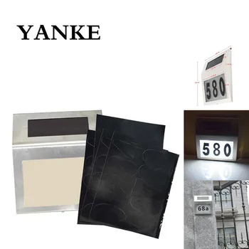 

YANKE LEDs Solar Light Motion Sensor Wireless Wall Light Garage House Pathway Path Lighting Waterproof Outdoor Sensor Light