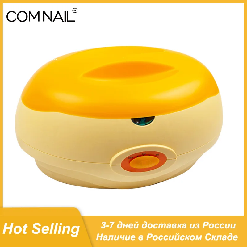 

Handmade Paraffin Heater Therapy Bath Wax Pot Heater Soothing Moisturizing Beauty Sand Spa Wax Heater Equipment Radiation Orange