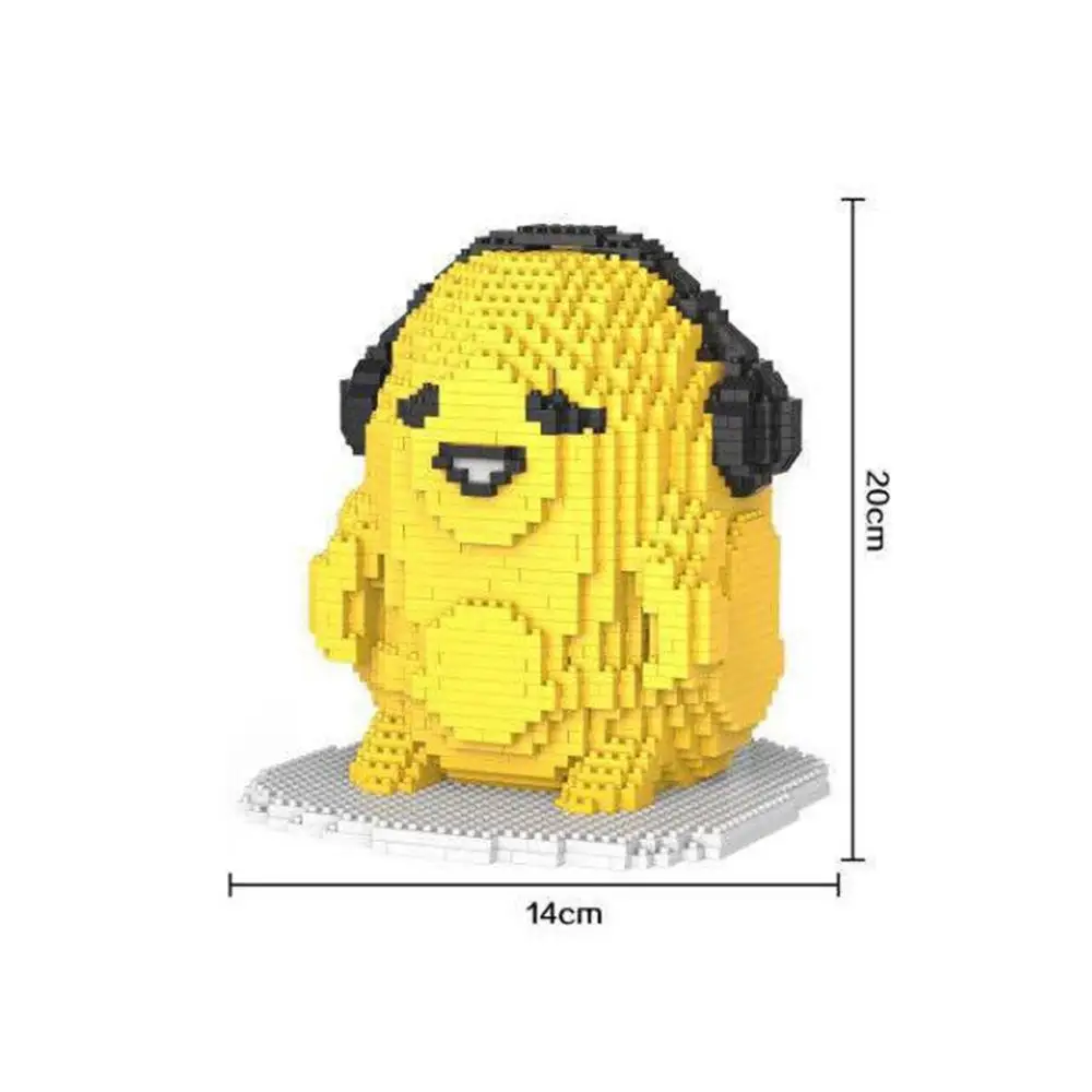 hot LegoINGlys creators classic Japan Anime Cartoon Egg Gudetama model mini Micro Diamond Building Blocks nano 2