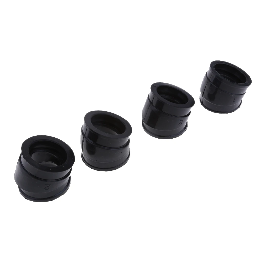 Set Of 4 Carburetor Interface For Honda CB750 C F K L SC Nighthawk 750 55mm | Автомобили и мотоциклы